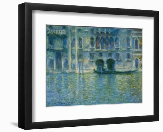 Palazzo Da Mula, Venice-Claude Monet-Framed Art Print