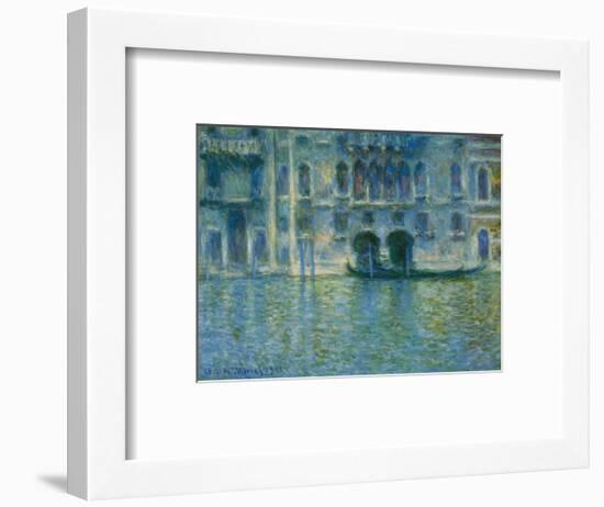 Palazzo Da Mula, Venice-Claude Monet-Framed Art Print