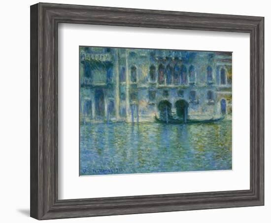 Palazzo Da Mula, Venice-Claude Monet-Framed Art Print