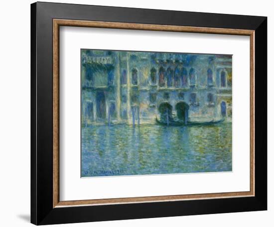 Palazzo Da Mula, Venice-Claude Monet-Framed Art Print