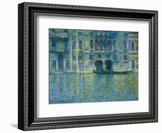 Palazzo Da Mula, Venice-Claude Monet-Framed Art Print