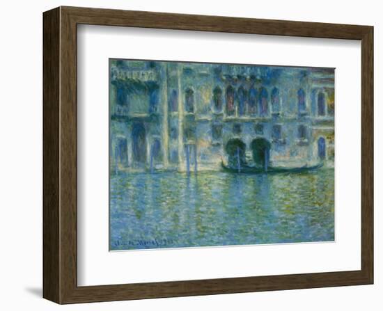 Palazzo Da Mula, Venice-Claude Monet-Framed Art Print