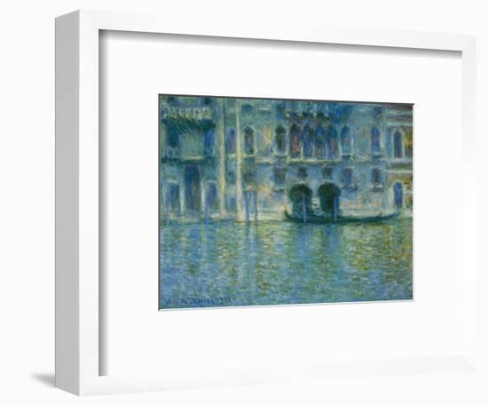 Palazzo Da Mula, Venice-Claude Monet-Framed Art Print