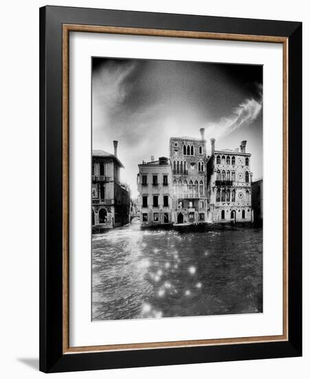 Palazzo Dario, the Grand Canal-Simon Marsden-Framed Giclee Print