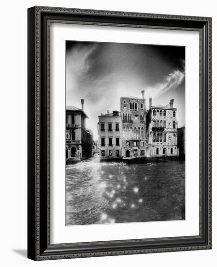 Palazzo Dario, the Grand Canal-Simon Marsden-Framed Giclee Print