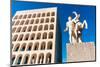 Palazzo della Civilta Italiana (Palazzo della Civilta del Lavoro) (Square Colosseum), EUR, Rome-Nico Tondini-Mounted Photographic Print