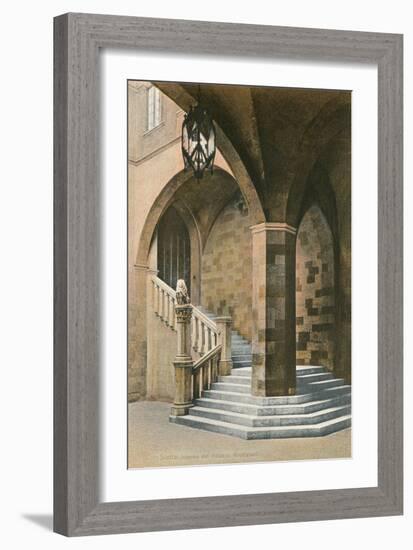 Palazzo Grottanelli, Siena, Tuscany-null-Framed Art Print