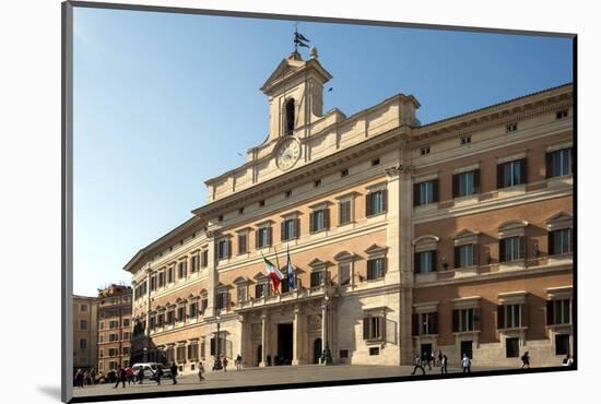 Palazzo Montecitorio, Parliament Building, Rome, Lazio, Italy-James Emmerson-Mounted Photographic Print