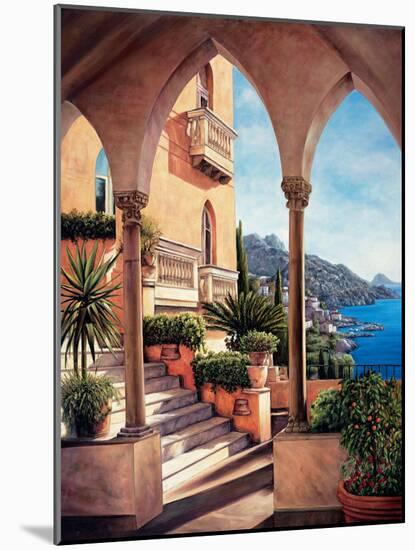 Palazzo on Amalfi-Elizabeth Wright-Mounted Art Print