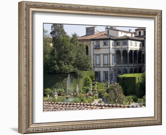 Palazzo Pfanner, Lucca, Tuscany, Italy-Sheila Terry-Framed Photographic Print