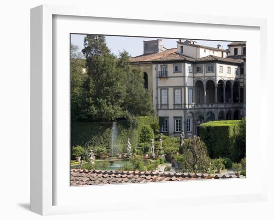 Palazzo Pfanner, Lucca, Tuscany, Italy-Sheila Terry-Framed Photographic Print