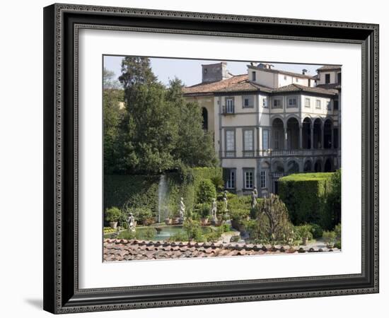 Palazzo Pfanner, Lucca, Tuscany, Italy-Sheila Terry-Framed Photographic Print