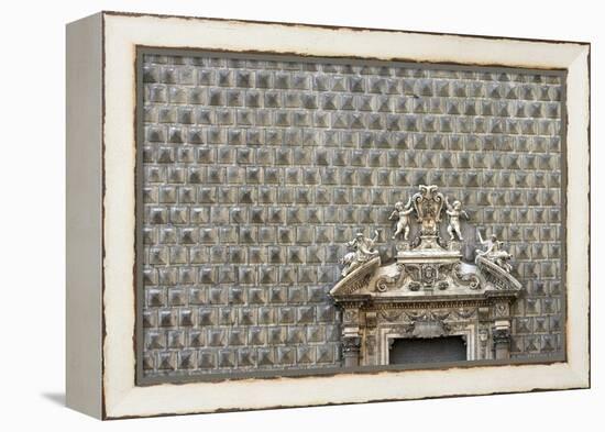 Palazzo Sanseverino, Piazza Del Gesu Nuovo, Naples-Richard Bryant-Framed Premier Image Canvas