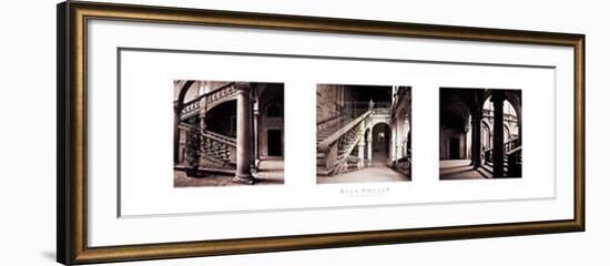 Palazzo Staircase-Bill Philip-Framed Art Print