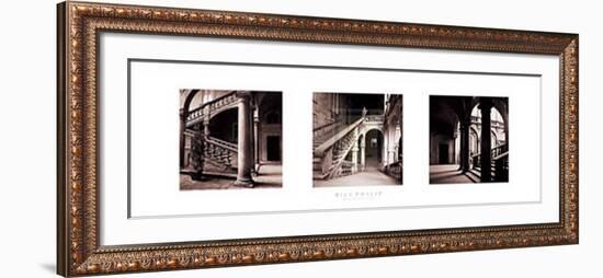 Palazzo Staircase-Bill Philip-Framed Art Print