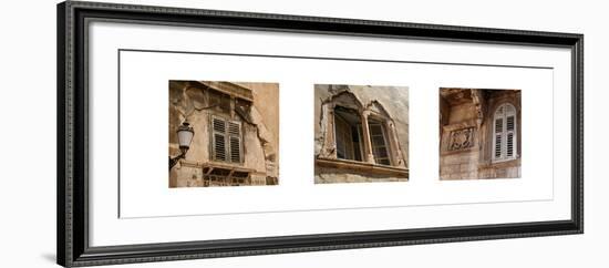 Palazzo Triptych-Tony Koukos-Framed Art Print