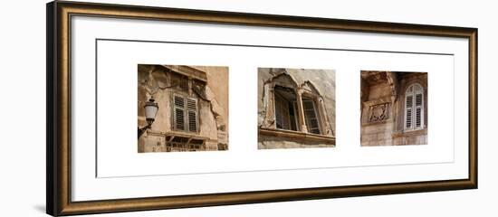 Palazzo Triptych-Tony Koukos-Framed Art Print