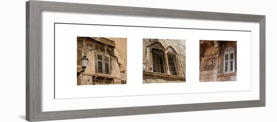 Palazzo Triptych-Tony Koukos-Framed Art Print