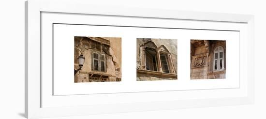 Palazzo Triptych-Tony Koukos-Framed Art Print