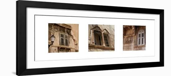 Palazzo Triptych-Tony Koukos-Framed Art Print