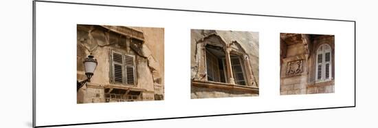 Palazzo Triptych-Tony Koukos-Mounted Art Print