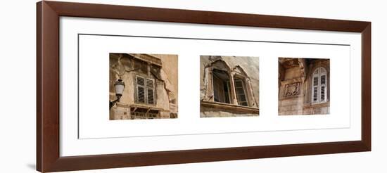 Palazzo Triptych-Tony Koukos-Framed Art Print