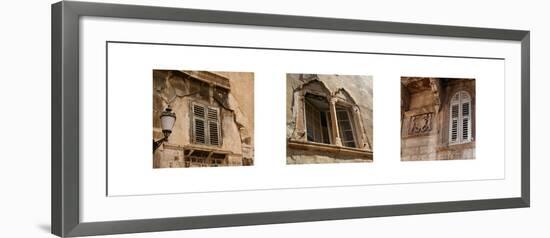 Palazzo Triptych-Tony Koukos-Framed Art Print