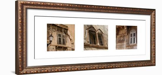 Palazzo Triptych-Tony Koukos-Framed Art Print