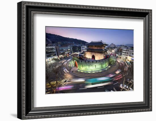 Paldalmun Gate, southern gate of Hwaseong Fortress, Suwon, Seoul, South Korea-Jan Christopher Becke-Framed Photographic Print