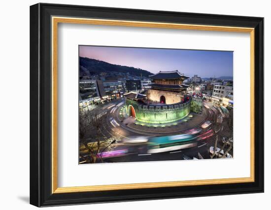 Paldalmun Gate, southern gate of Hwaseong Fortress, Suwon, Seoul, South Korea-Jan Christopher Becke-Framed Photographic Print