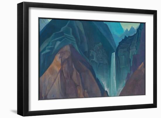 Palden Lhamo, 1931 (Tempera on Canvas)-Nicholas Roerich-Framed Giclee Print