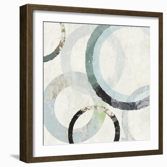 Pale Blues III-Tom Reeves-Framed Art Print