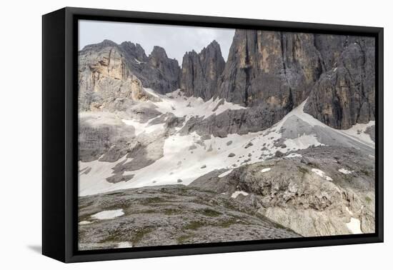 Pale Di San Martino. Dolomites. Trekking Palaronda Soft Trek. Pradidali Valley-Stefano Amantini-Framed Premier Image Canvas