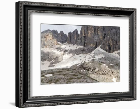 Pale Di San Martino. Dolomites. Trekking Palaronda Soft Trek. Pradidali Valley-Stefano Amantini-Framed Photographic Print