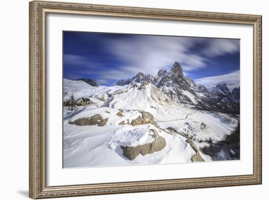 Pale Di San Martino. Rolle Pass Panaveggio Dolomites Trentino Alto Adige Italy Europe-ClickAlps-Framed Photographic Print