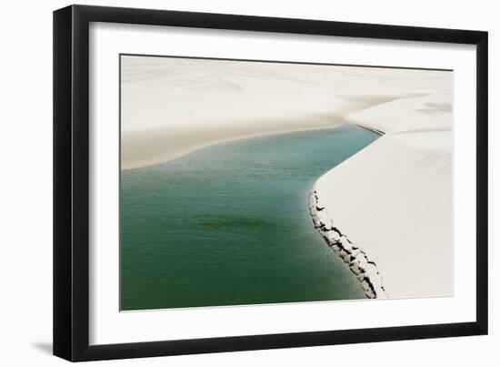 Pale Dunes-Daniel Stanford-Framed Art Print