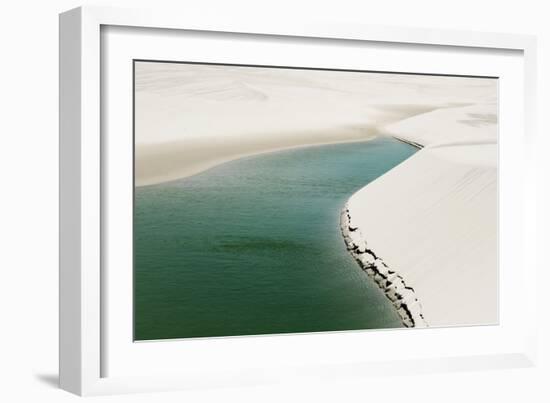 Pale Dunes-Daniel Stanford-Framed Art Print