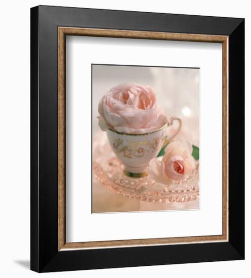 Pale Pink II-Lina Ricci-Framed Art Print