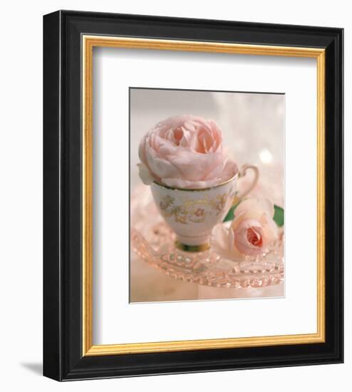 Pale Pink II-Lina Ricci-Framed Art Print