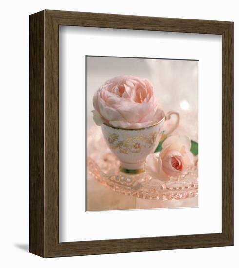 Pale Pink II-Lina Ricci-Framed Art Print