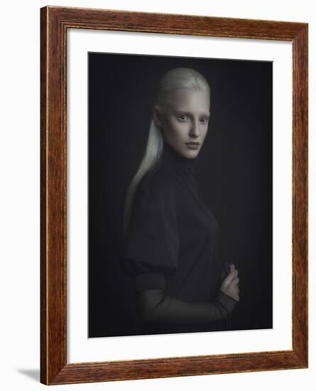 Pale Portrait-Yuri Shevchenko-Framed Giclee Print