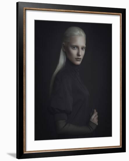 Pale Portrait-Yuri Shevchenko-Framed Giclee Print