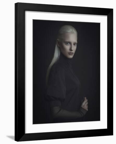 Pale Portrait-Yuri Shevchenko-Framed Giclee Print