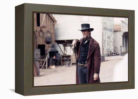 PALE RIDER directed by ClintEastwood, 1985 (photo)-null-Framed Stretched Canvas