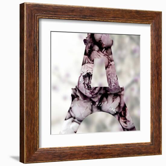 Pale Rose Tower-Tracey Telik-Framed Art Print