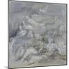 Pale Shelter Scene-Henry Moore-Mounted Giclee Print