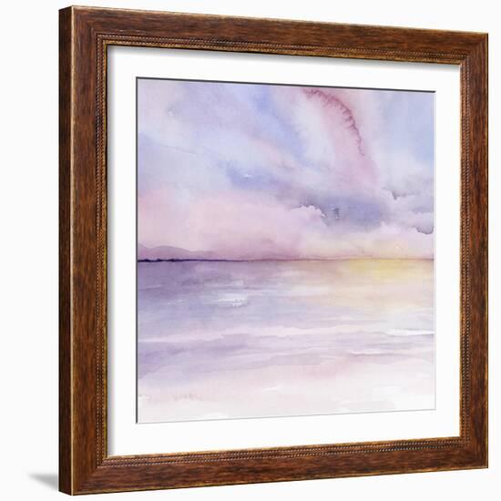 Pale Sunset I-Grace Popp-Framed Art Print