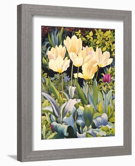 Pale Tulips-Christopher Ryland-Framed Giclee Print