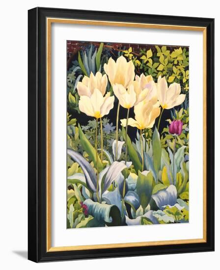 Pale Tulips-Christopher Ryland-Framed Giclee Print