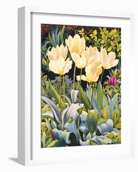 Pale Tulips-Christopher Ryland-Framed Giclee Print